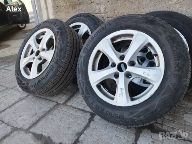 Продавам джанти OZ 5х112 R15 с гуми