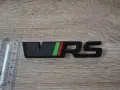 черна емблемa Skoda VRS, снимка 3