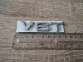 Ауди Audi V6T сребристи емблеми, снимка 2