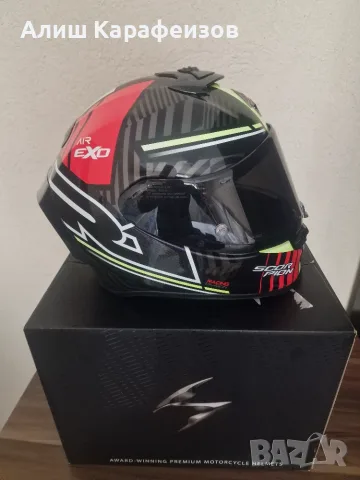 Каска scorpion exo r1 S, снимка 3 - Аксесоари и консумативи - 56746892