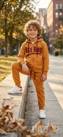 Комплект от 2 части Bee Bird оранж