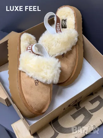 UGG ✨Дамски Чехли с Пух, снимка 2 - Дамски ежедневни обувки - 56587371