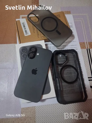 Продавам iPhone 16 128gb black , снимка 4 - Apple iPhone - 56642270