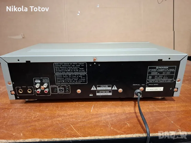 Продава се  двуглав дек Pioneer CT447. , снимка 7 - Декове - 56730848