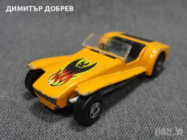СТАРА РЕТРО МЕТАЛНА КОЛИЧКА LOTUS SUPER SEVEN MATCHBOX SUPERFAST ENGLAND