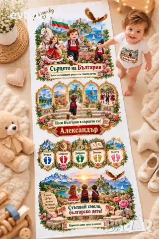 Персонализирано платно за прощъпулник – България