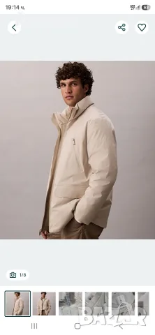 Calvin Klein яке с пълнеж от гъши пух