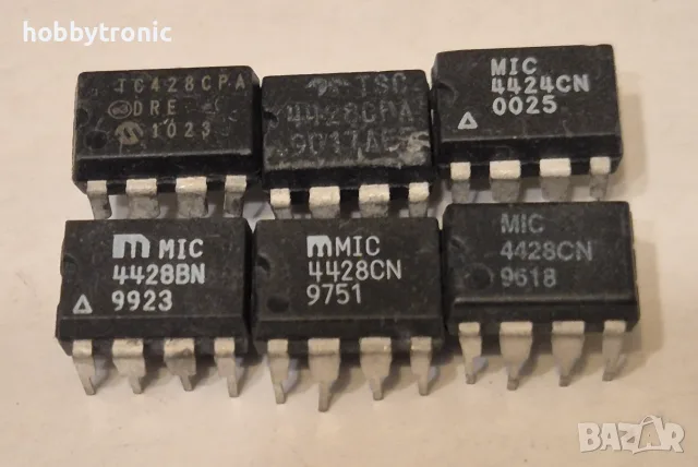 TC4428, MIC4428 dual IGBT/MOSFET driver 1.5A, снимка 1 - Друга електроника - 48819327