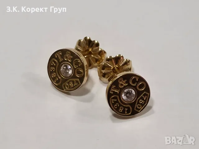 Дамски златни обеци 18К 750 / 2,46 гр.