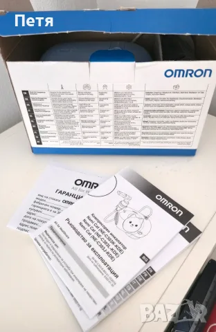 Компресорен инхалатор Omron Nami Cat, снимка 5 - Други - 56610618