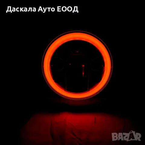 1бр. ЛЕД LED стоп кръгъл с хром ринг, 12-24V , ПОЛША, снимка 7 - Аксесоари и консумативи - 56644690