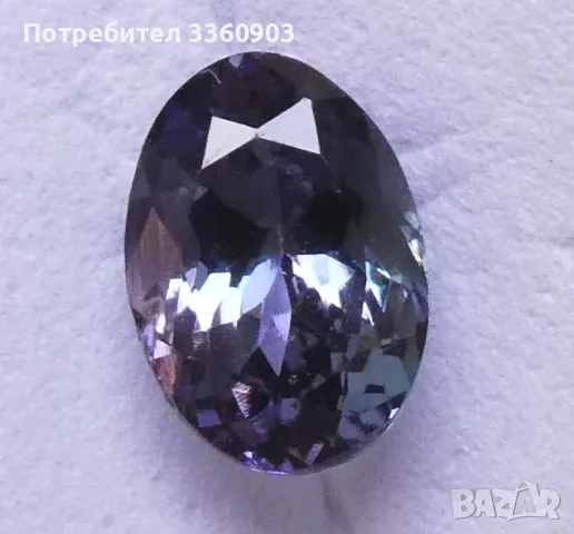 Сертифициран Танзанит-1.07 карата