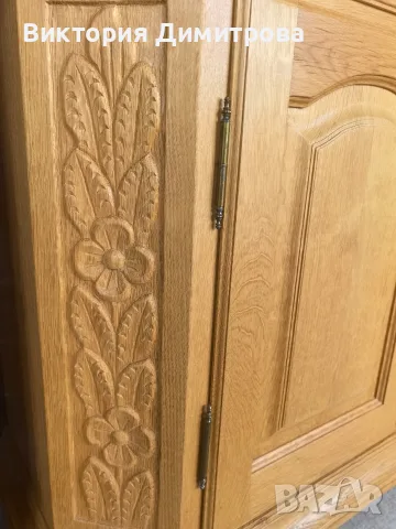Бюфет витрина МАСИВ , снимка 10 - Бюфети - 56586260