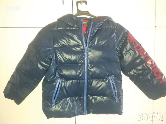 Детско зимно яке "BENETTON ", снимка 4 - Детски якета и елеци - 56739853