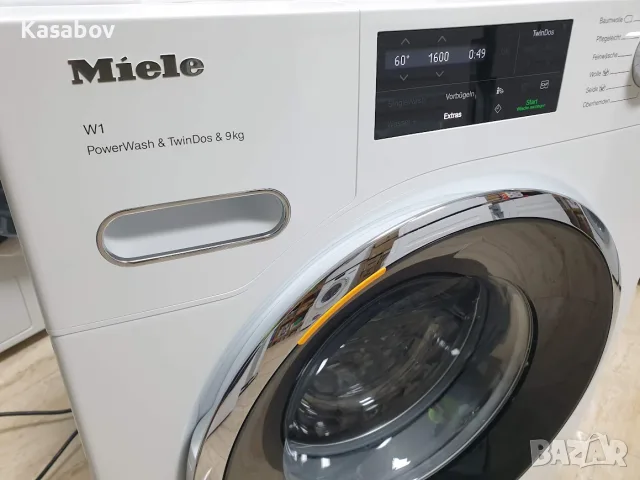 1600rpm - 9кг - Wi-Fi - TwinDos - Miele Пералня Миеле 12м Гаранция