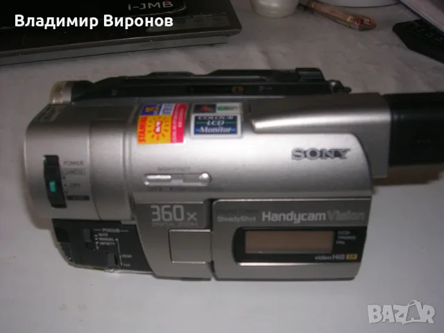 Касетъчна видеокамера SONY video HHi8nR-CCD TRV66E Hi8