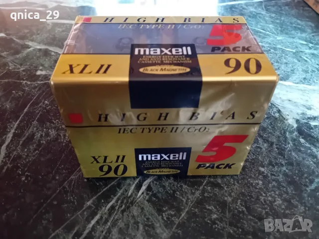 Maxell XL-ll 60/90 5pack, снимка 2 - Декове - 56621970