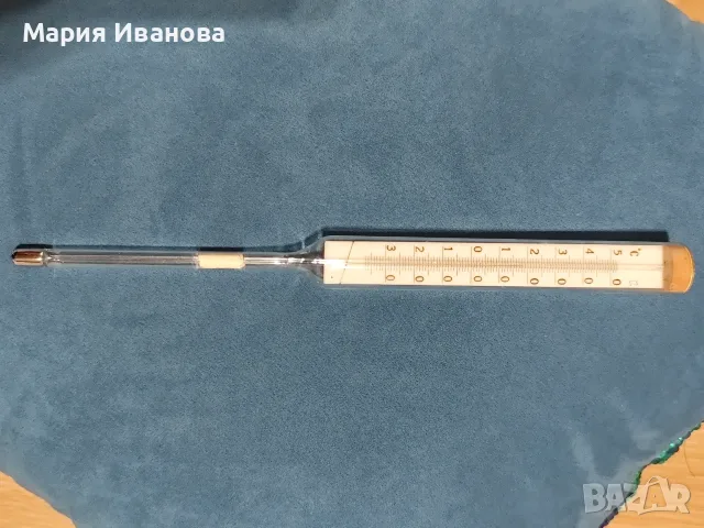 Живачен термометър 