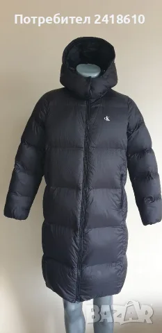Calvin Klein  Womens Long Down Parka Size 38 - S  ОРИГИНАЛ! Дамскo пухено зимно яке Парка!