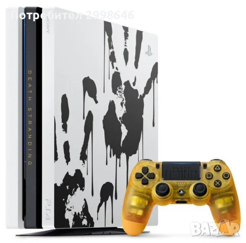 Playstation 4 Slim Pro Limited, снимка 10 - PlayStation конзоли - 56643400