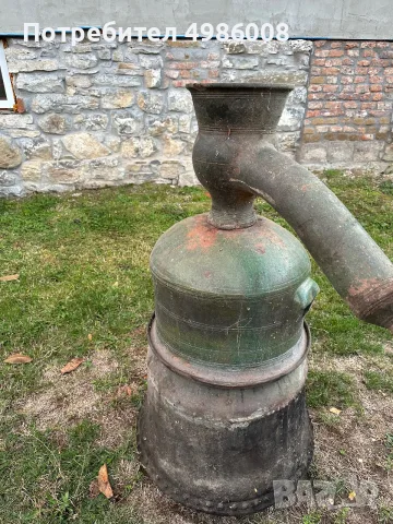 Старинен казан за ракия, снимка 2 - Антикварни и старинни предмети - 56600473
