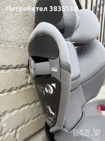 CYBEX Pallas S FIX Manhattan Grey с Isofix, снимка 4 - Столчета за кола и колело - 56723608