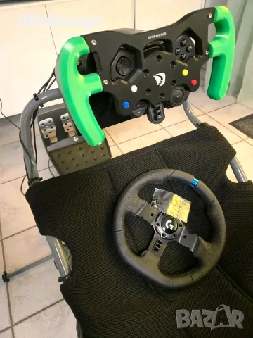 F1 волан мод за Logitech G29 / G920 / G923, снимка 3 - Джойстици и геймпадове - 56711709