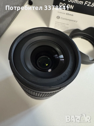 Sigma 18-50mm f/2.8 DC DN Contemporary (Sony E), снимка 3 - Обективи и филтри - 56707758
