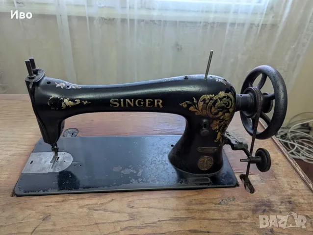 Шевна машина Singer 16K55, ръчна, крачна, запазена