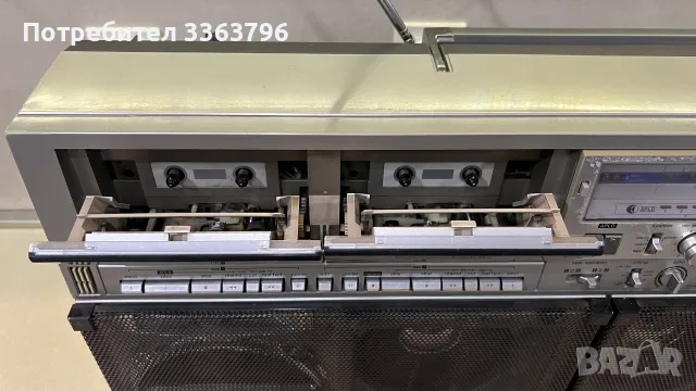 Sharp GF-777Z - японски ретро радиокасетофон, снимка 7 - Радиокасетофони, транзистори - 56691899