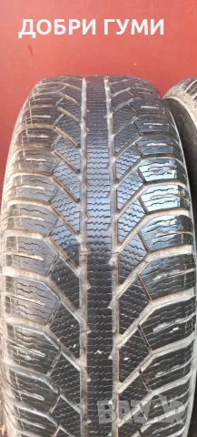 195 65 15 ЗИМНИ 2бр. 7мм Семперит , снимка 2 - Гуми и джанти - 54156657