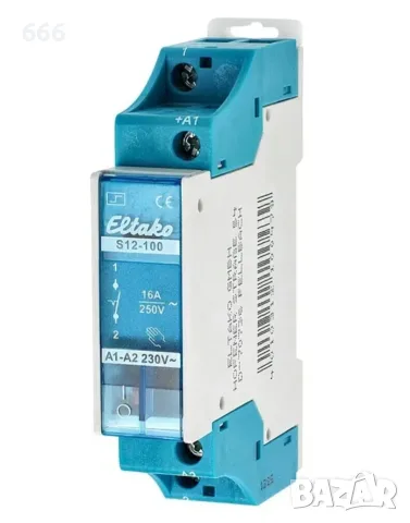Импулсен превключвател Eltako S12-100-230V, снимка 3 - Друга електроника - 56600665
