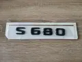 черен надпис Mercedes-Maybach S 680, снимка 1