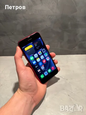 КАТО НОВ Iphone SE 3 gen, 100% батерия, снимка 7 - Apple iPhone - 56601141