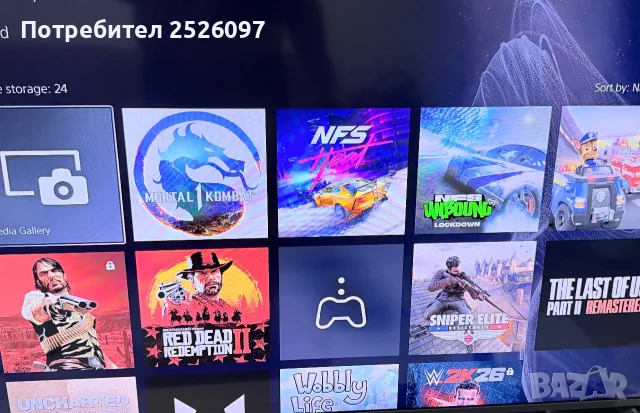 SONY PlayStation PRO PS5 + контролера и игри, снимка 11 - PlayStation конзоли - 56673078