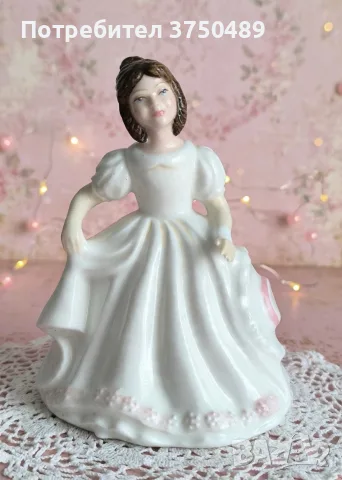 Изящна порцеланова статуетка Royal Doulton – „Amanda“