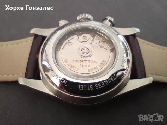 Certina DS-1 Automatic Chronograph, 43mm, снимка 10 - Мъжки - 56721325