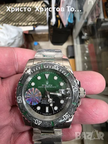Мъжки луксозен механичен часовник Rolex , снимка 2 - Мъжки - 56690156