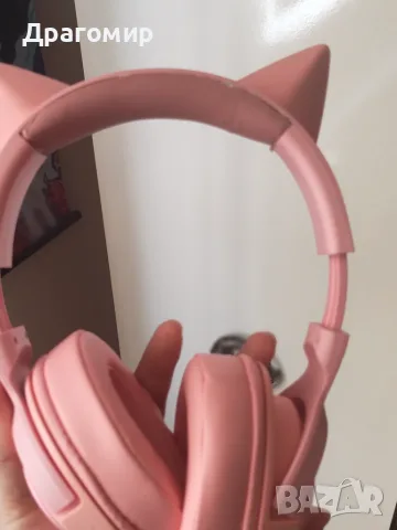 Слушалки Razer Kraken Kitty V2 Bluetooth, снимка 2 - Слушалки за компютър - 56612577