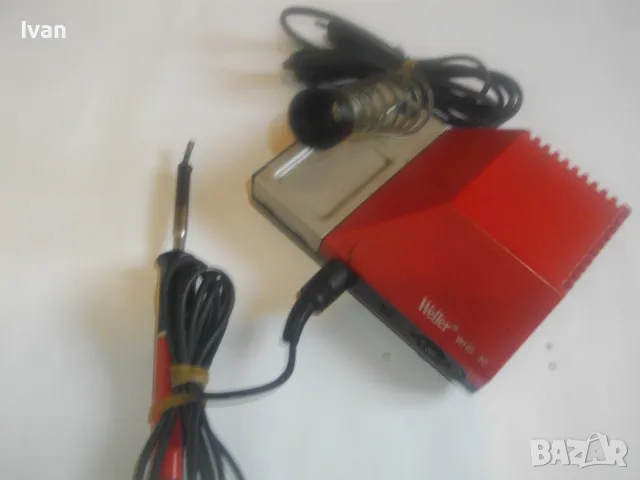WELLER WHS40 Made in Germany СТАРОТО КАЧЕСТВО ПОЯЛНИК СЪС СТАНЦИЯ ЗА МИКРОЗАПОЯВАНЕ ВЕЛЕР НЕМСКИ 