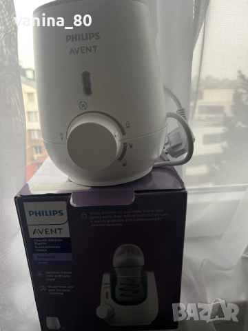 уреди за затопляне на бебешки шишета Philips avent и Tommee tippee