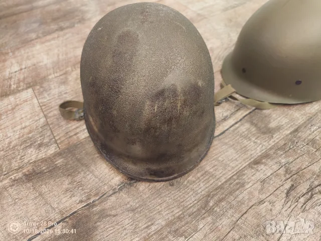 Гръцка военна каска М1, снимка 3 - Антикварни и старинни предмети - 56552720