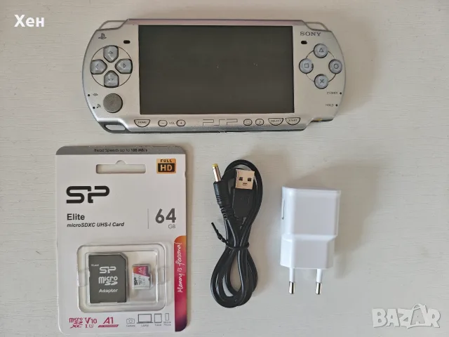 Sony PSP 2000 - Playstation Portable - качени много игри - хакната