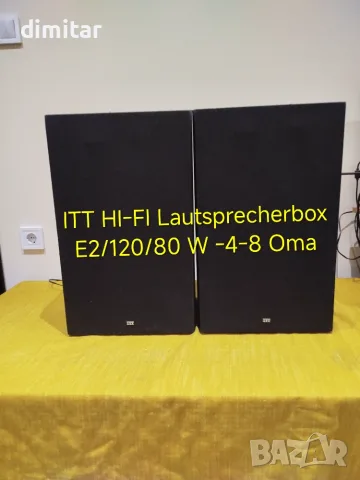 Тонколони ITT Hi-Fi Lautsprecherbox E2-120 