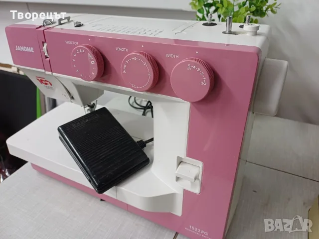 Домашна шевна машина Janome , снимка 4 - Шевни машини - 56683646