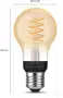 Смарт LED крушка Philips Hue Filament A60 E27, винтидж, снимка 2