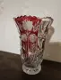 Ваза чешки кристал Бохемия, снимка 3