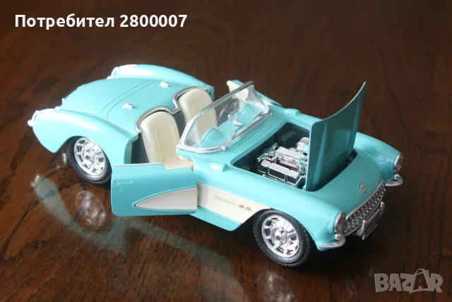 CHEVROLET(1957). Bburago 1/24., снимка 2 - Колекции - 56719391
