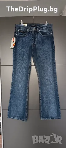 Нови с етикет мъжки дънки Energie Y2K Bootcut размер 32х34 тъмно сини