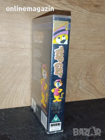 Рядка видеокасета TOP CAT 1961 VHS, снимка 3 - Анимации - 56709168